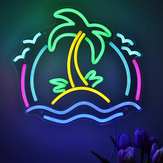 Palm Tree Neon Sign