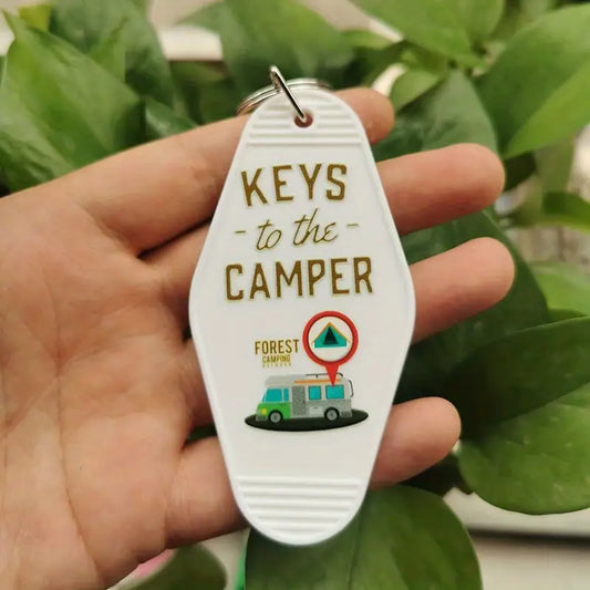 Keys to the Camper Keychain