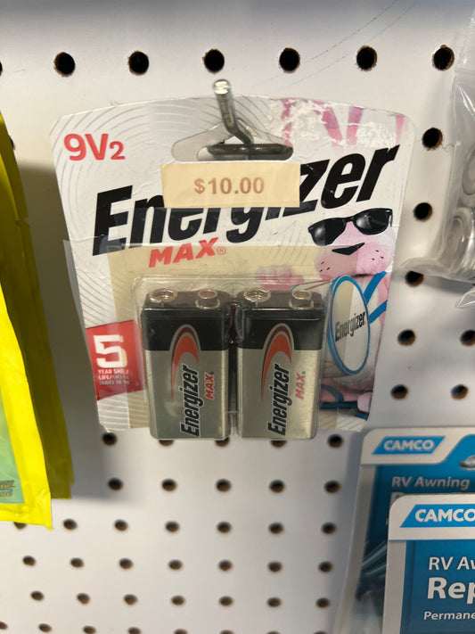 Energizer 9V 2 Pack