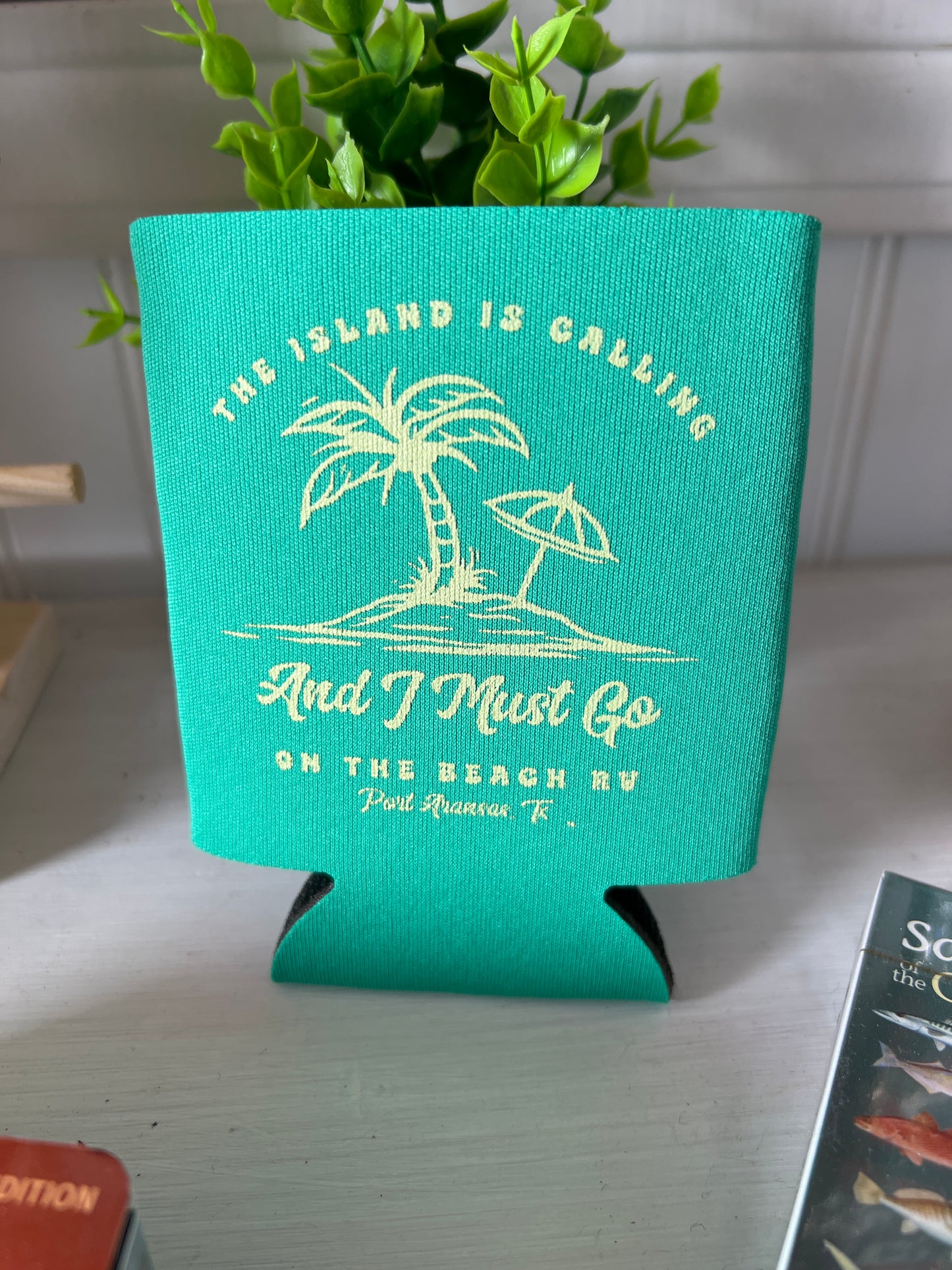 The Island is Calling and I Must Go Coozie