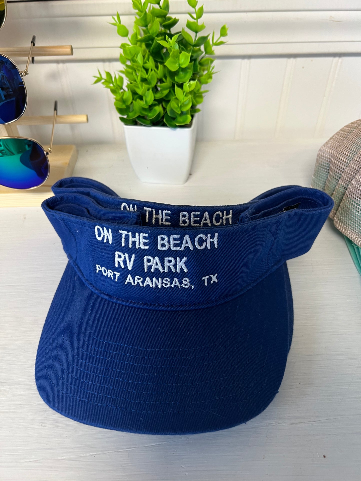 On the Beach Logo Visor