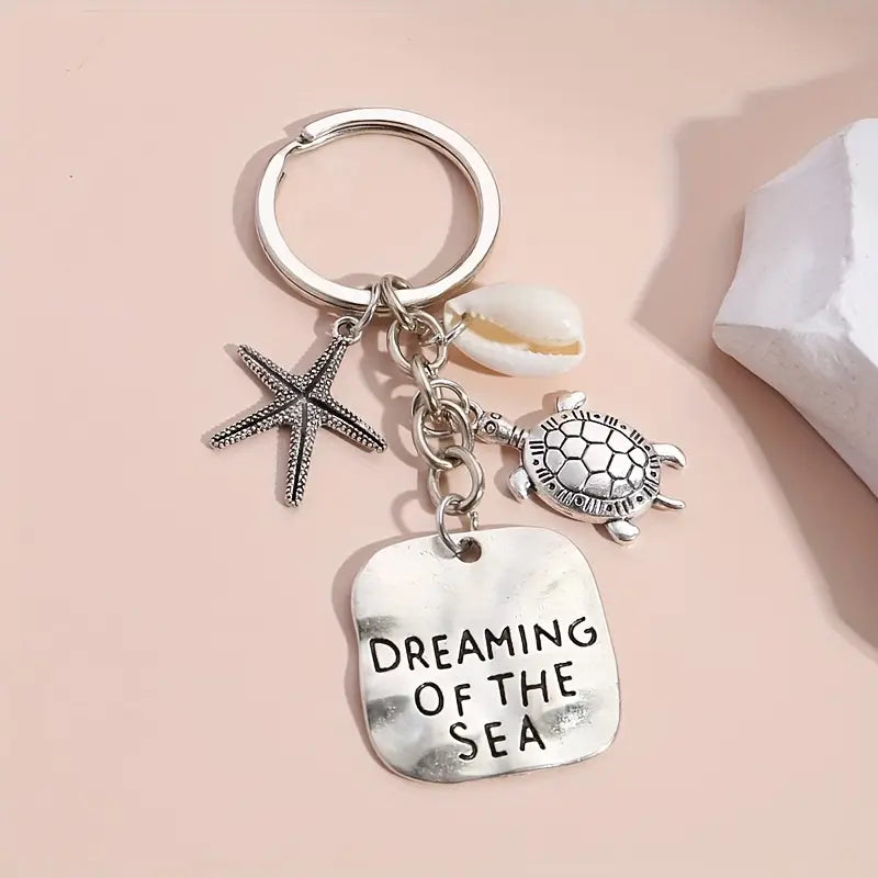 Dreaming of the Sea Keychain